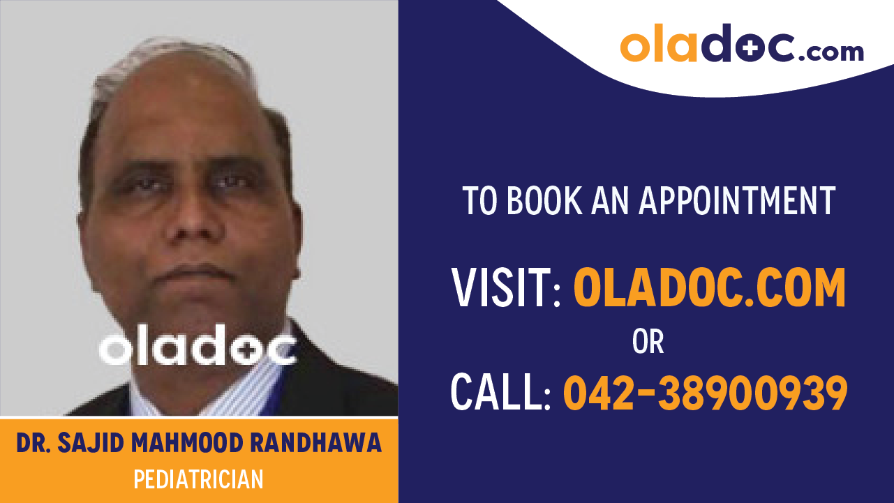 Book appointment with Dr.Sajid Mahmood Randhawa-best Pediatrician in Faisalabad